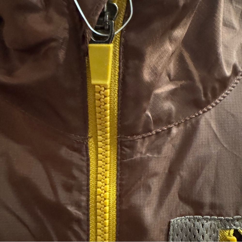 NWT Fabletics Shawn Cropped Half-Zip Brown Jacket Sz M - Picture 10 of 16